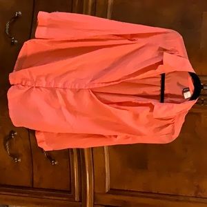 Like new H&M orange collared button front shirt.